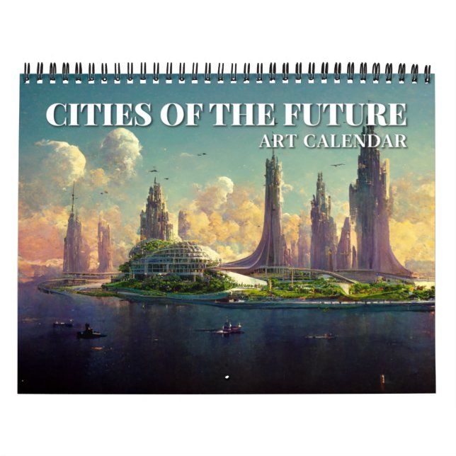 2026 Ciudades Del Futuro Calendario De Ciencia Fic (Tapa)