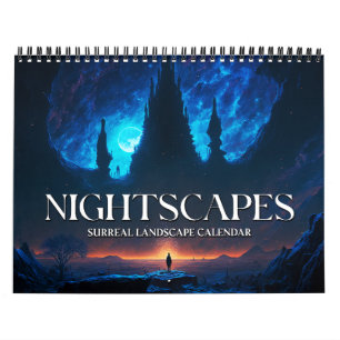 2026 Nightscapes 1 Calendario Surreal de Arte Pais