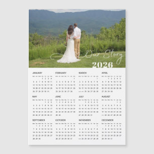2026 Nuestro Personalizado de historias: Calendari