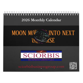 2026 Sciorbis Calendario de la Luna de 12 meses de