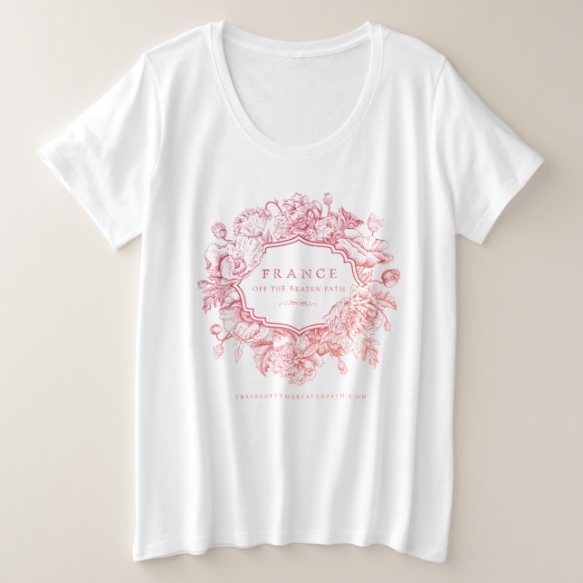 2026 season logo colors, baggy t-shirt - reds/pink (Anverso del diseño)