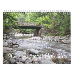 2027 Vermont - Calendario