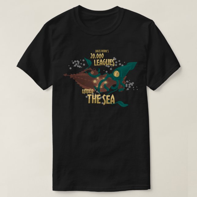 20.000 Ligas. Camiseta clásica (Diseño del anverso)