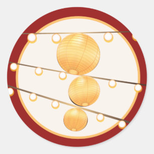 20 - 1.5 Linternas de papel de Sello para sobres e