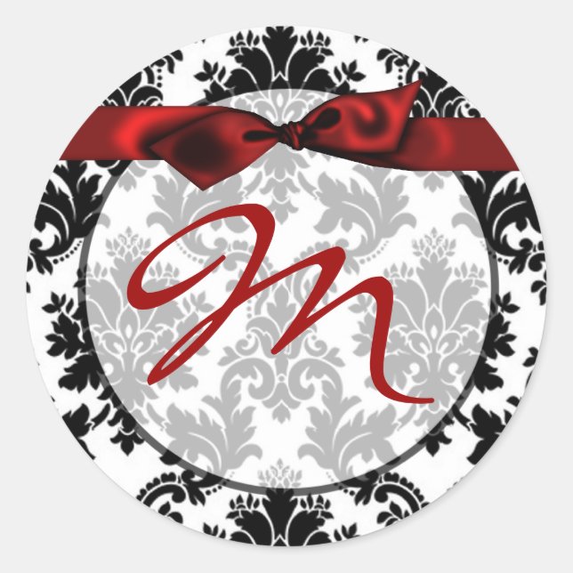 20 - 1,5 Navidades de monograma de Sello para sobr (Anverso)