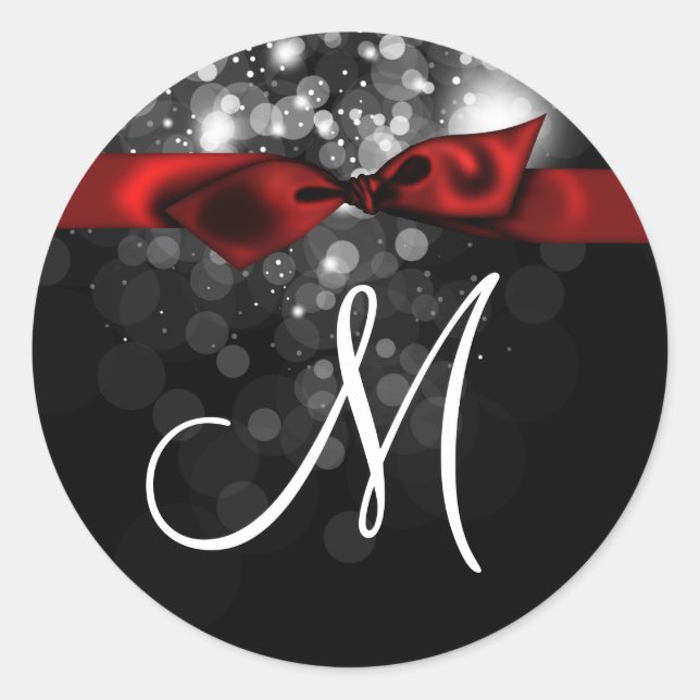 20 - 1,5 Navidades de monograma de Sello para sobr (Anverso)