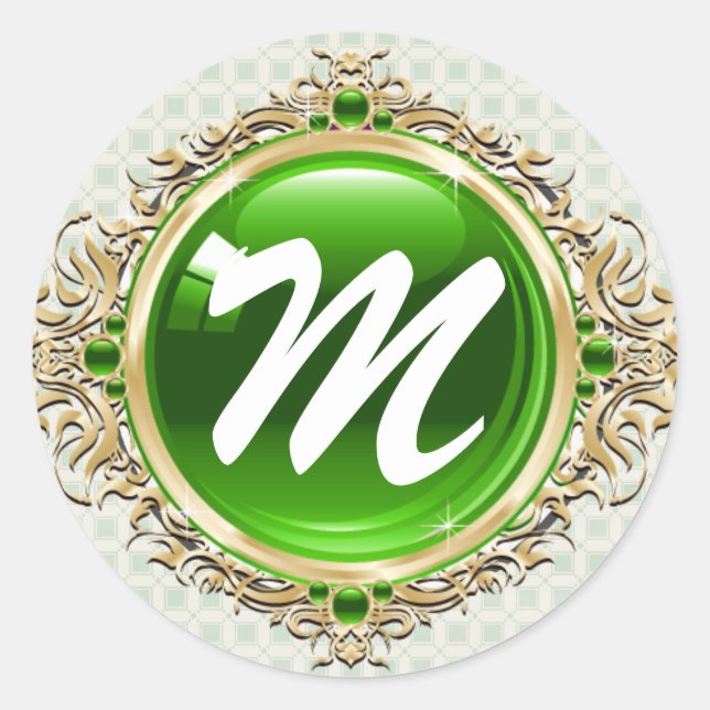 20 - 1.5 Navidades en monograma de Sello para sobr (Anverso)