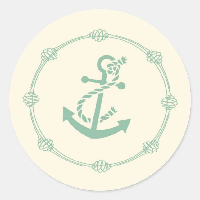 20 - 1.5 Sello para sobres Anclaje Náutico De Knot (Anverso)