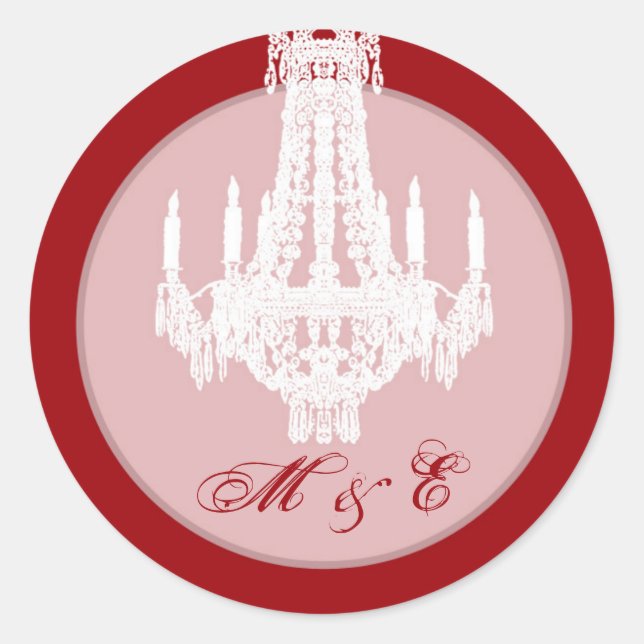 20 - 1.5 Sello para sobres Crystal Chandelier Glit (Anverso)