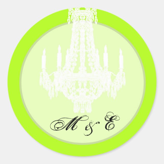 20 - 1.5 Sello para sobres Crystal Chandelier Glit (Anverso)