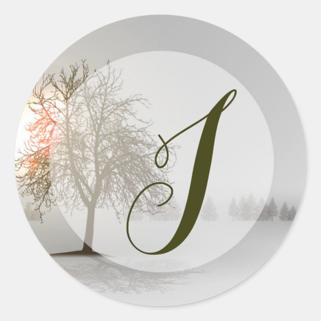 20 - 1.5 Sello para sobres de nieve del árbol de s (Anverso)