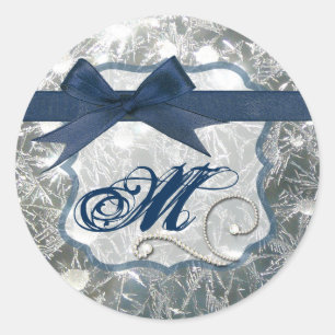 20 - 1.5 Sello para sobres Gritado Ice Winter Snow