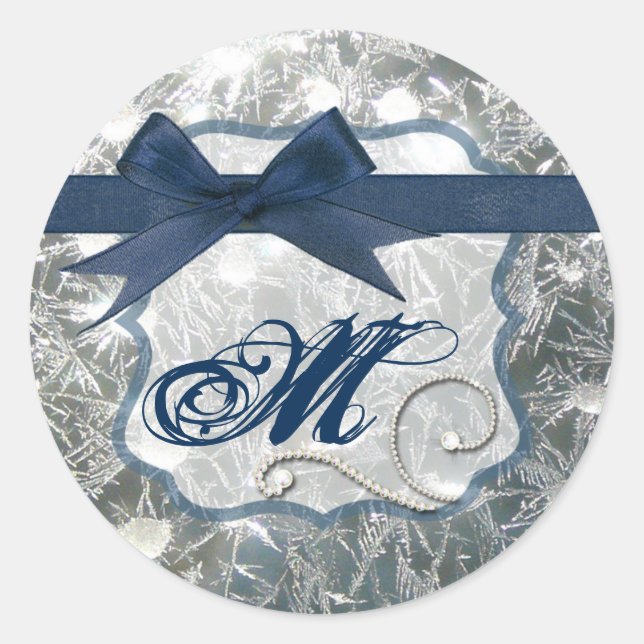 20 - 1.5 Sello para sobres Gritado Ice Winter Snow (Anverso)