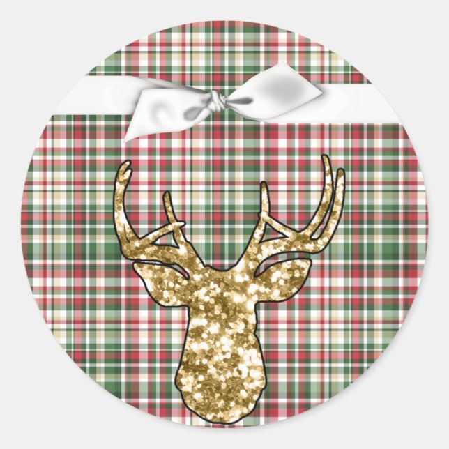 20 - 1.5 Sello para sobres Llanura de renos Purpur (Anverso)