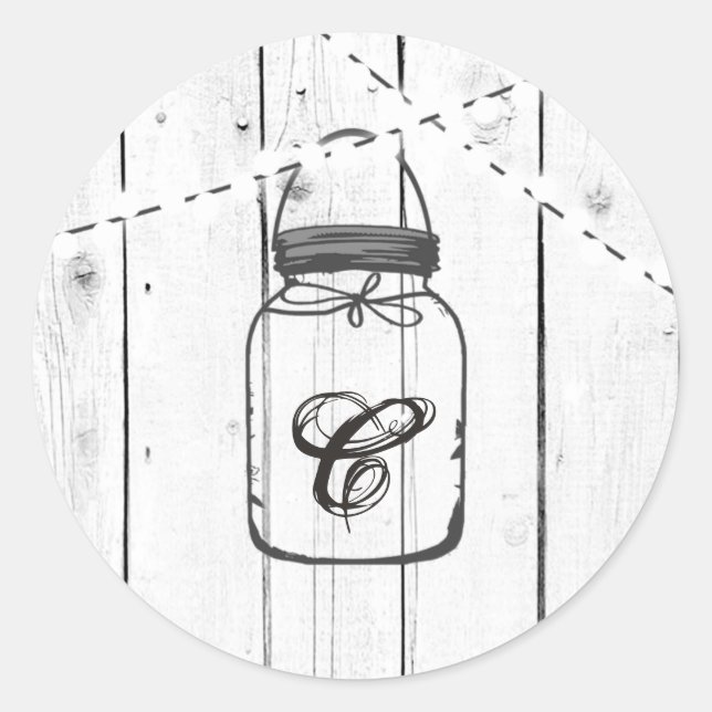 20 - 1.5 Sello para sobres Mason Jar String Lights (Anverso)