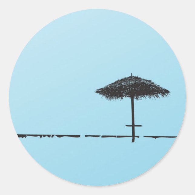 20 - 1,5 Sellos para sobres de palmeras de playa (Anverso)