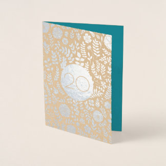20° Aniversario Tarjetas de Lujo Real Relieve meta