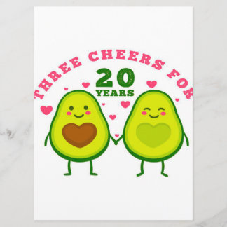 20 años aniversario de boda| menú de regalo del ma