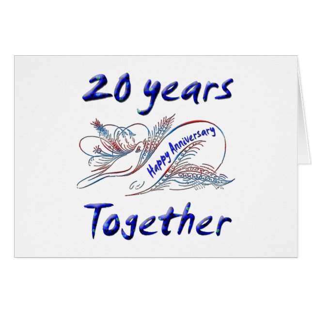 20 años junto (Anverso (Horizontal))