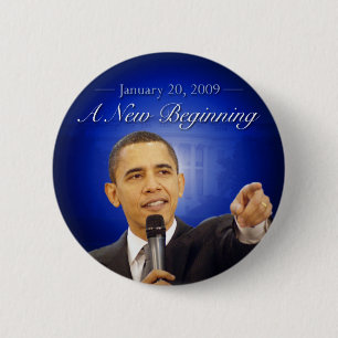 20 de enero: Un nuevo botón de Obama que comienza