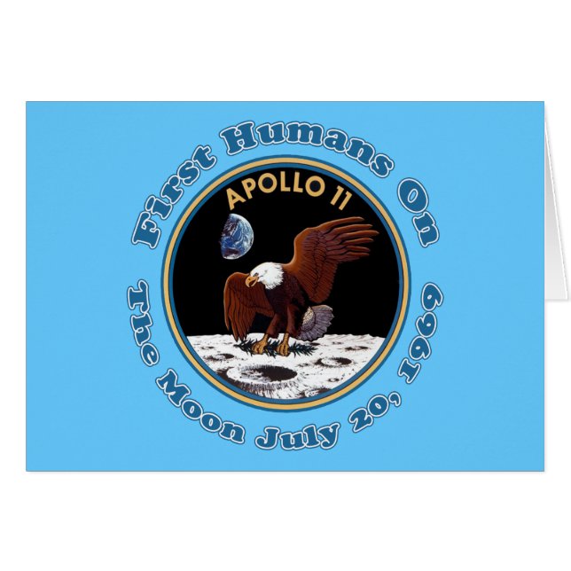 20 de julio de 1969 camisetas del paseo de la luna (Anverso (Horizontal))