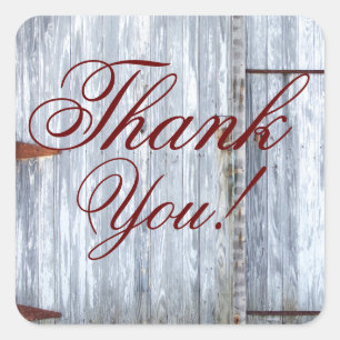 20 Gracias Pegatinas White Wash Wood Barn Door Co