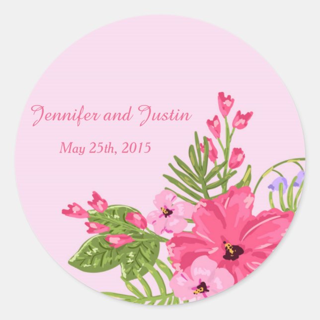 20 - Hibiscus hawaiano de 1,5 pulgadas de Sello pa (Anverso)