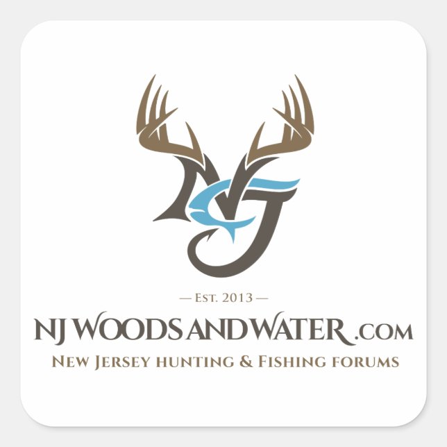 20 pegatinas con el logo de NJWAW (Anverso)