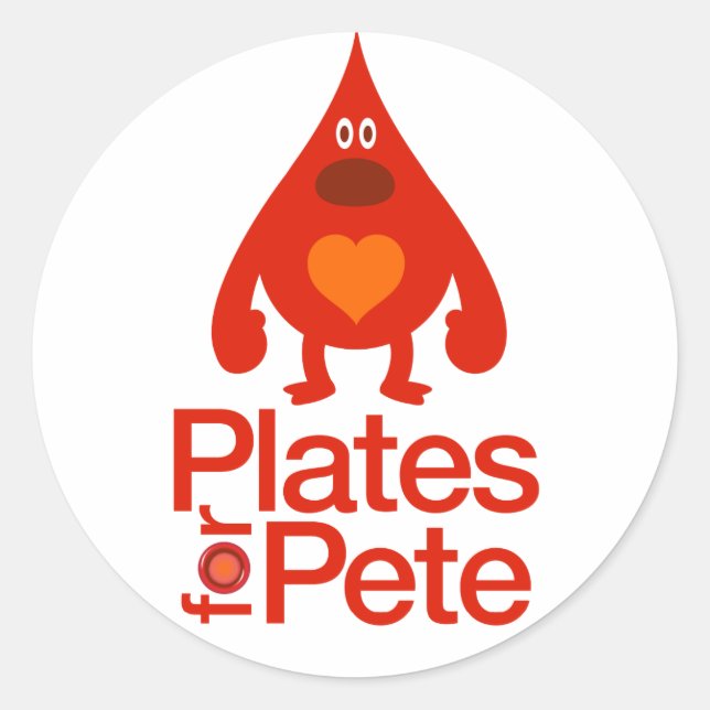 20 placas para Pegatinas Pete (Anverso)