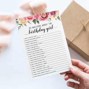 20 preguntas sobre la tarjeta de cumpleaños del Ch