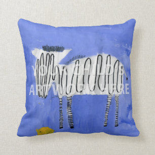 20" x 20" apenas almohada $59,95 del arte