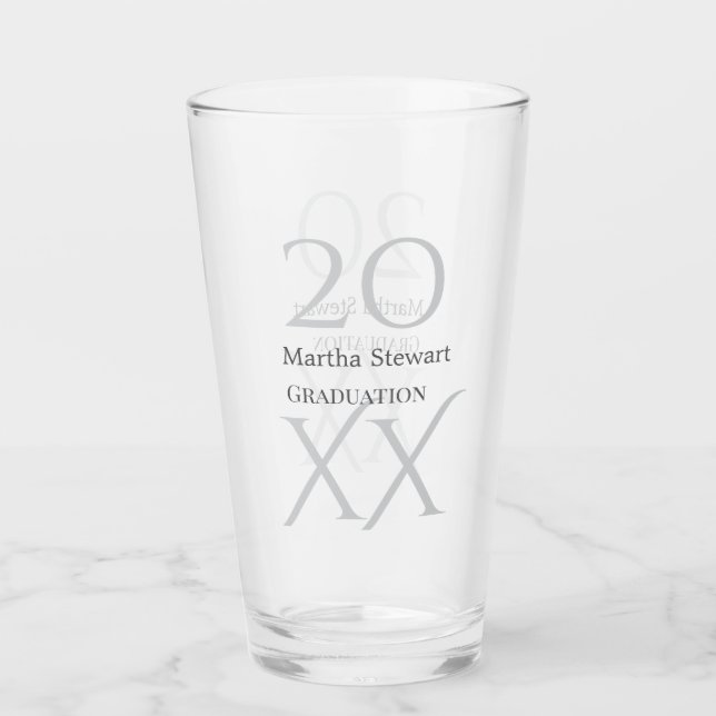 20XX bold le graduation name congrats school year  (Anverso)