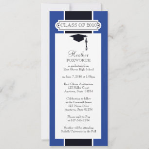 20xx Invitación a graduación - Personalización