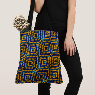 211 -Dotación azul y dorada - Bolsa de Tote
