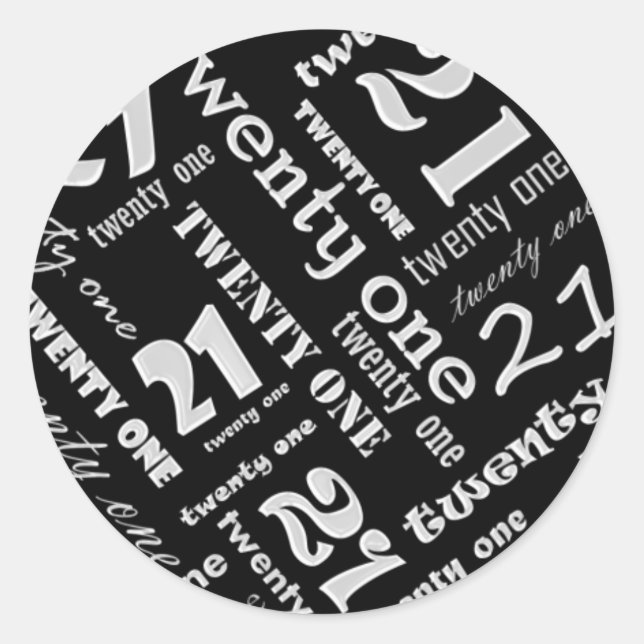 21.ª Fiesta Pegatina (Anverso)