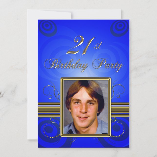 21.ª invitación a la fiesta de cumpleaños (Anverso)