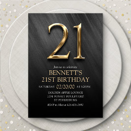 21.ª Invitación de cumpleaños