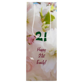 21 bolsas de regalo Cumpleaños feliz 21 cumpleaños