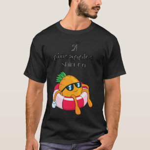 21 Camisa de piña co. Gran familia de piñas