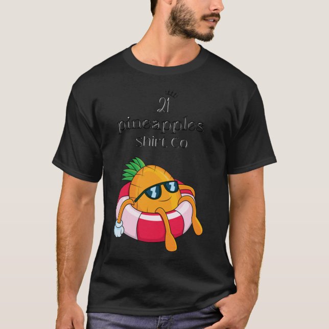 21 Camisa de piña co. Gran familia de piñas (Anverso)