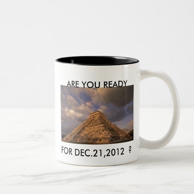 ¡21 de diciembre de 2012 taza del día del juicio (Derecha)