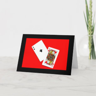 21? ¡Qué Suerte! Tarjeta de cumpleaños