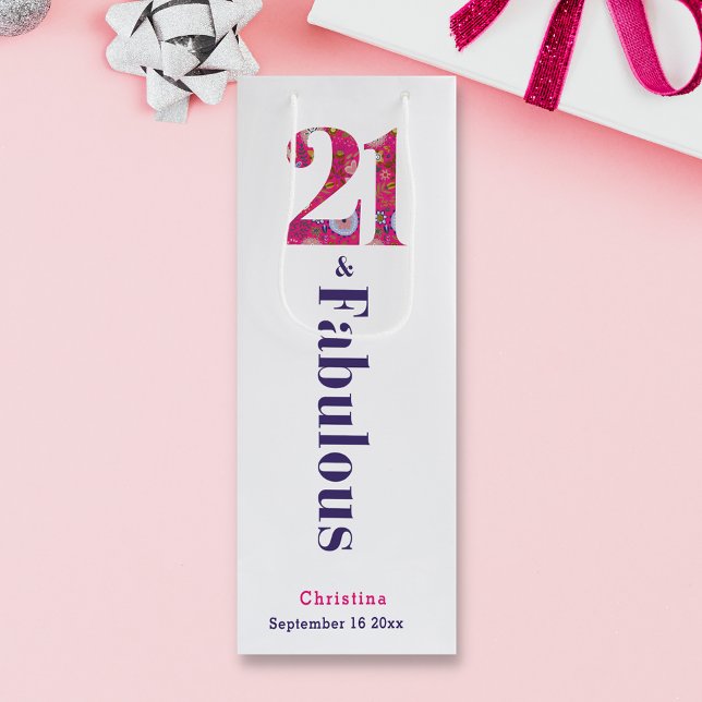 21 y fabulosa bolsa de regalo de cumpleaños 21 (Subido por el creador)