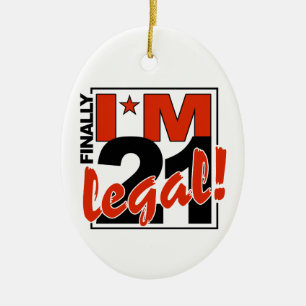 21 y ornamento LEGAL, personalizar