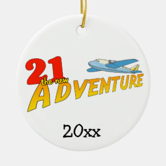 21El nuevo ornamento del avión de aventura Keepsak