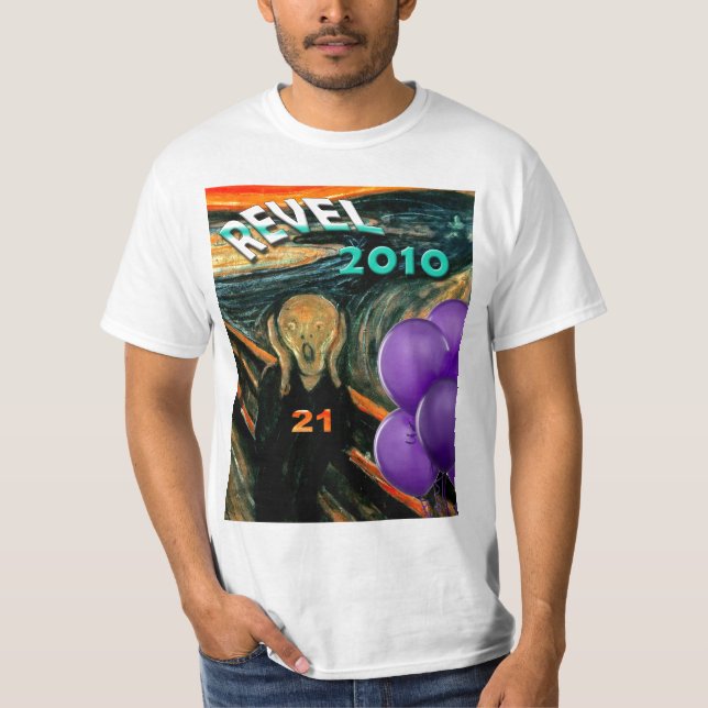 21ra camiseta divertida del cumpleaños (Anverso)