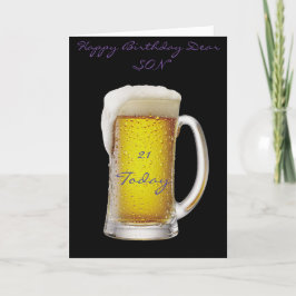 21ra TARJETA de FELICITACIÓN del HIJO