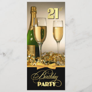 21ras invitaciones elegantes de la fiesta de