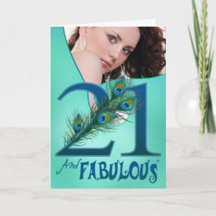 21ro Tarjetas de la plantilla del cumpleaños