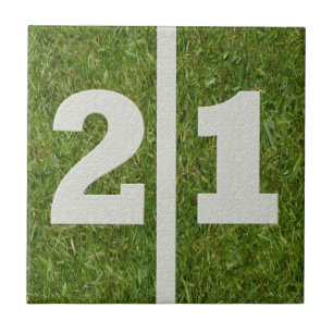 21ro Teja del personalizable del fútbol del